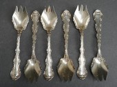 SIX GORHAM STRASBURG STERLING