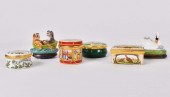 SIX HALCYON DAYS ENAMEL BOXESM