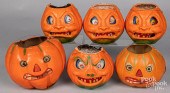 SIX HALLOWEEN JACK-O-LANTERNSS