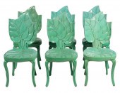 SIX HAND CARVED BARTOLOZZI & M