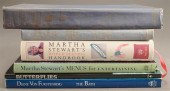 SIX HARDCOVER BOOKS, INCLUDING