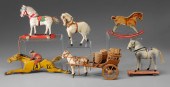 Six Horse-Related Toys Gibbs r