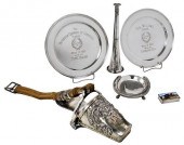 SIX HORSE THEMED SILVER ITEMSi