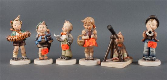 Six Hummel figurines Estimate $