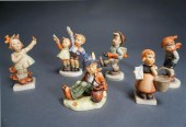 SIX HUMMEL FIGURINESSix Hummel