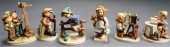 SIX HUMMEL FIGURINESSix Hummel