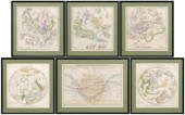Six Huntington celestial maps: