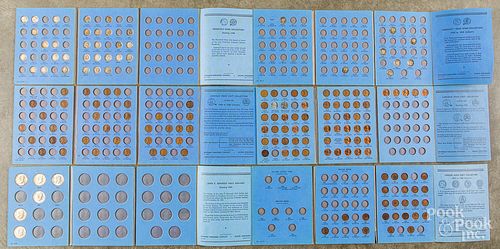 SIX INCOMPLETE WHITMAN COIN BLUE