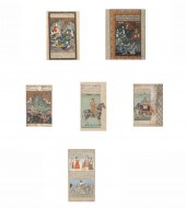 SIX INDO-PERSIAN MINIATURES SH