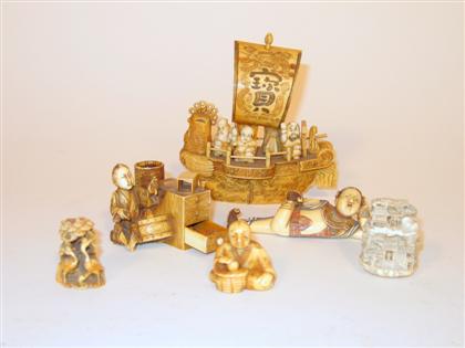 Six Japanese and Chinese elephant