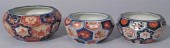 Six Japanese imari bowls    19