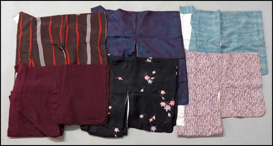 SIX JAPANESE KIMONOS. Condition: No