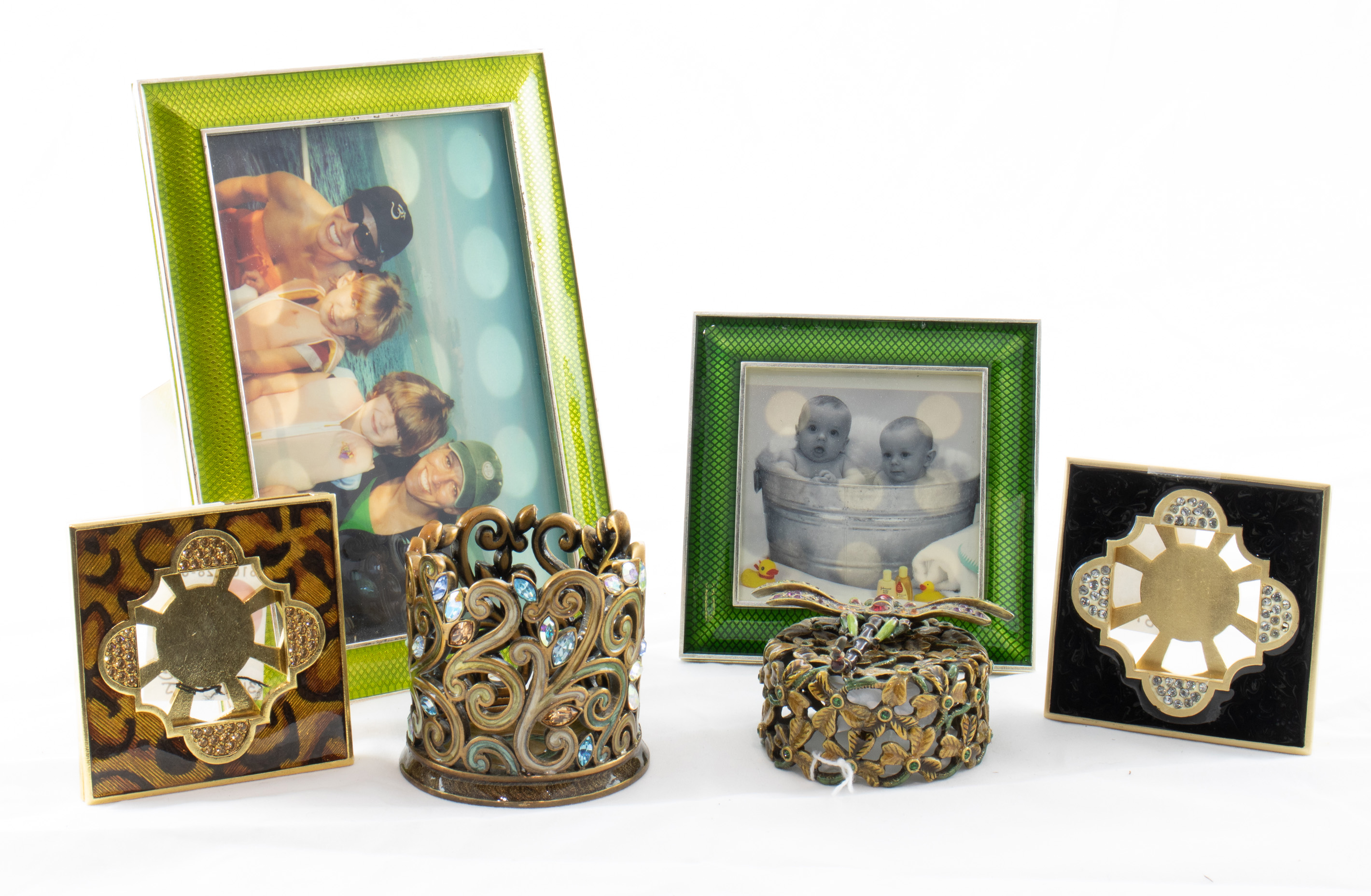 SIX JAY STRONGWATER ENAMEL AND