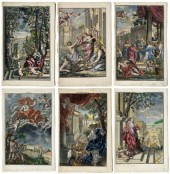 Six Johann Volckamer engraving