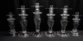 SIX JULISKA HAND BLOWN ART GLA