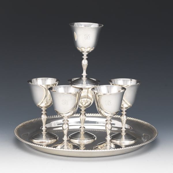 SIX JULIUS OLAF RANDAHL STERLING