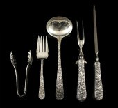 Six Kirk "Repousse" Sterling S