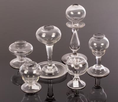 Six lacemaker's lamps, the