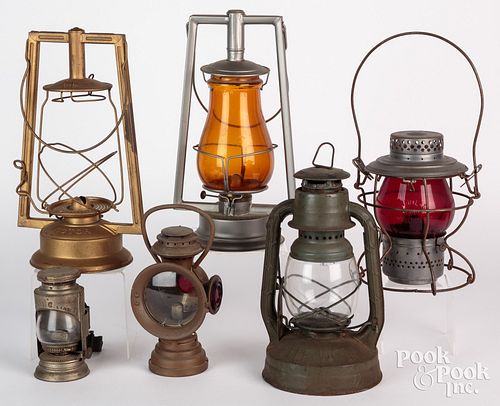 SIX LANTERNS, 19TH AND 20TH C.,