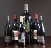 SIX LARGE BOTTLES OF VINTAGE C