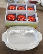 SIX LE CREUSET MINI ROUND COCO
