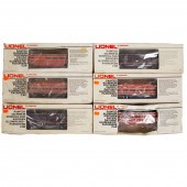SIX LIONEL "0" GAUGE PASSENGER