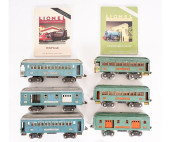 SIX LIONEL STANDARD GAUGE CARS