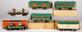 SIX LIONEL STANDARD GAUGE TRAI
