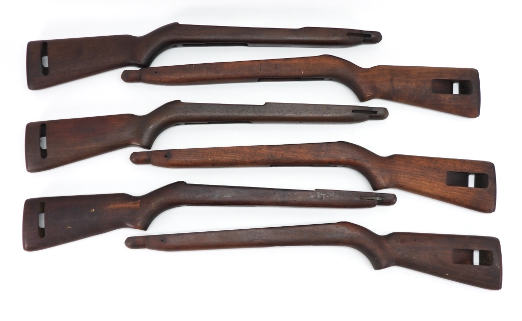 SIX M1 CARBINE STOCKS United