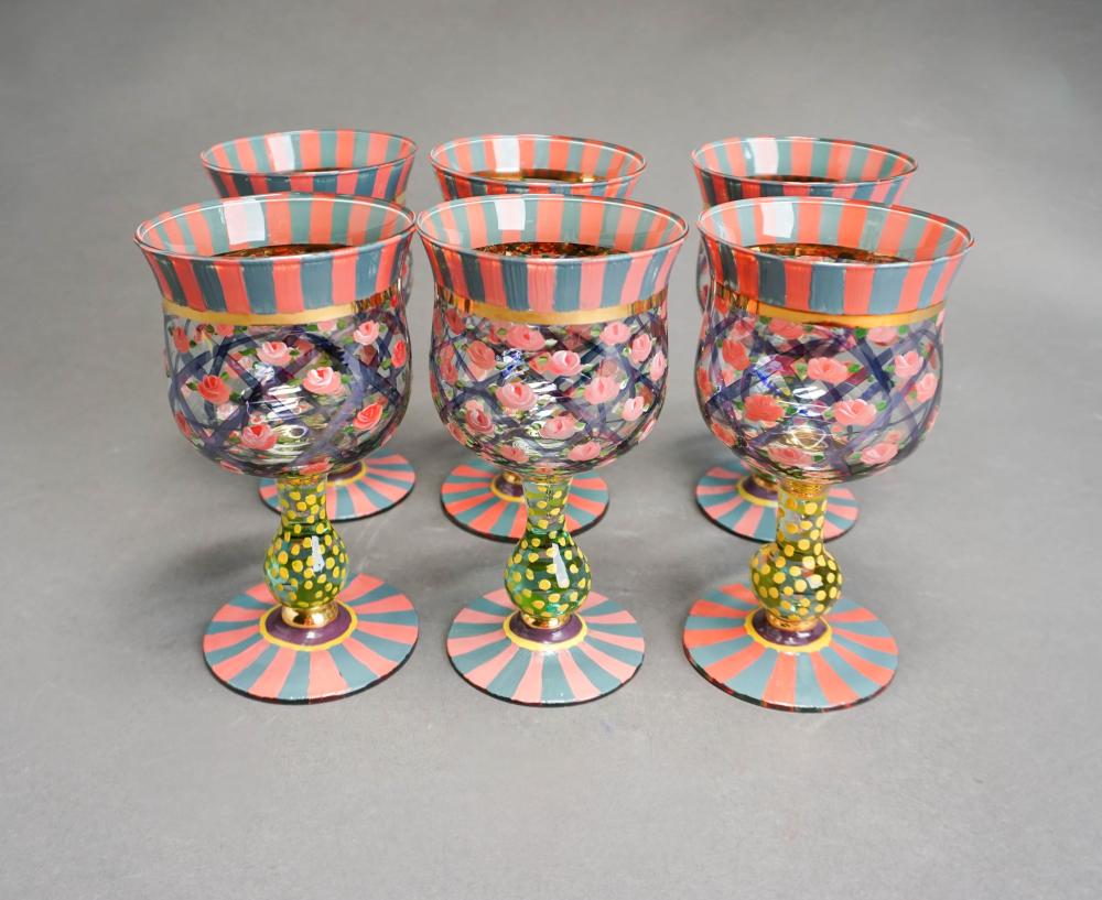 SIX MACKENZIE CHILDS ENAMEL