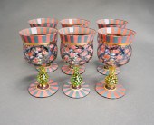 SIX MACKENZIE CHILDS ENAMEL DE