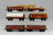 SIX MARKLIN O GAUGE FREIGHT CA