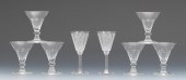 Six Matching Cordial Glasses a