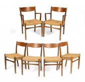 SIX MCM DINING CHAIRSSIX MCM D