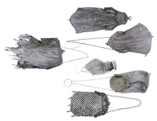 SIX MESH PURSESA lot of 6 mesh
