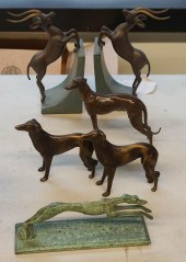 SIX METAL ANIMAL FIGURESSix Me