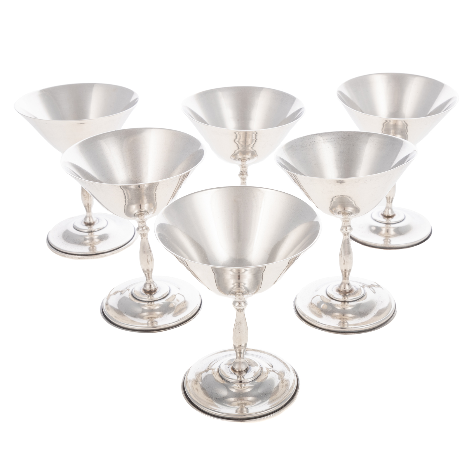 SIX MEXICAN STERLING MARTINI