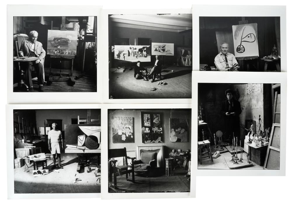 SIX MICHEL SIMA PHOTOGRAPHS OF
