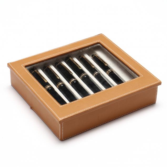 SIX MONTBLANC MEISTERSTüCK