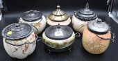 SIX MT. WASHINGTON BISCUIT JAR