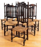 SIX NEW ENGLAND BANISTERBACK S
