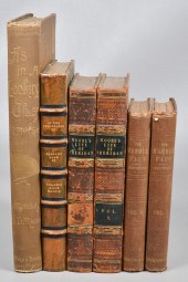 Six nineteenth century books,