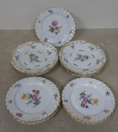 SIX NYMPHENBURG AND SIX ALTROH