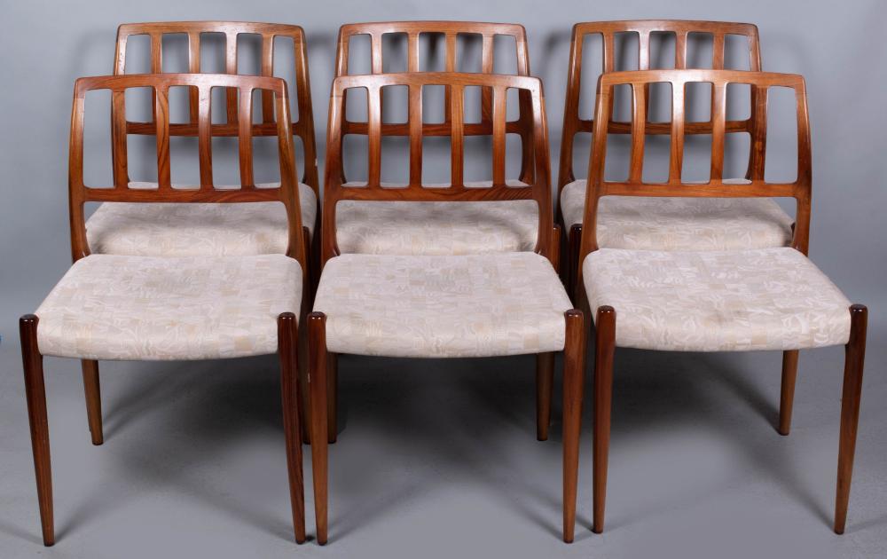 SIX OF SIX NIELS OTTO MOLLER FOR