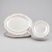 Six Old Sheffield Plate Dishes