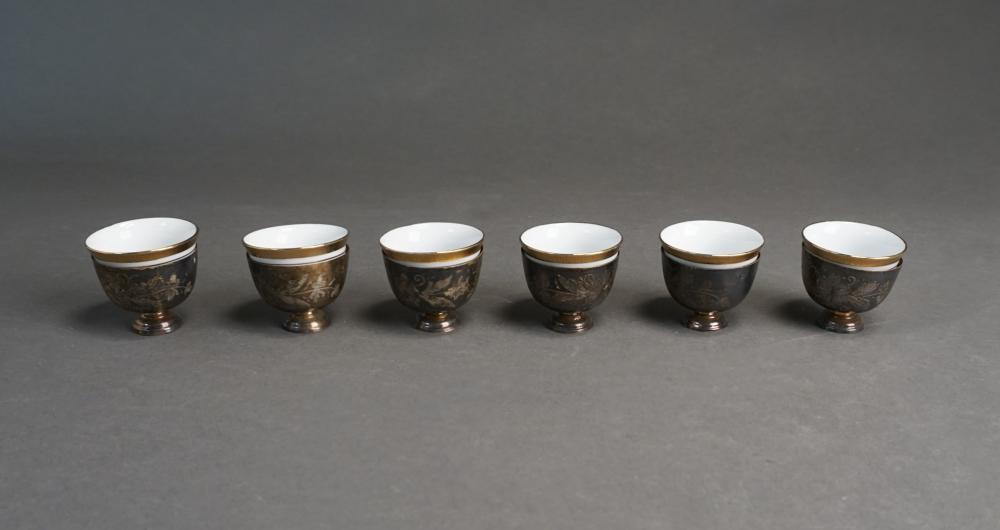 SIX OTTOMAN TUGHRA MARKED