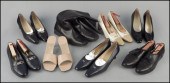 SIX PAIR OF SALVATORE FERRAGAM