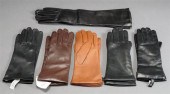 SIX PAIRS LORD & TAYLOR LEATHE