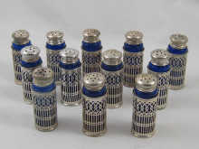 Six pairs of boxed American pierced