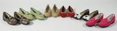 Six Pairs of Designer Flatsto